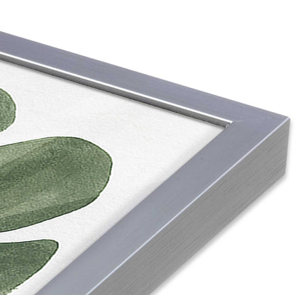 [Color:Polished Chrome], Picture of art in a Polished Chrome frame of the corner