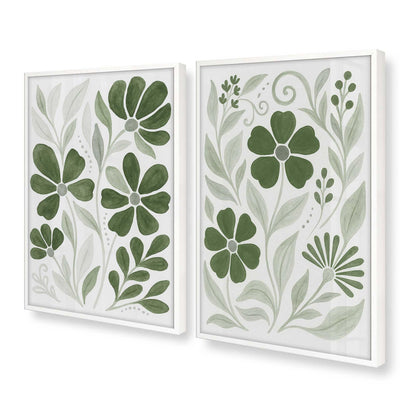 [Color:Opaque White], Picture of art in a Opaque White frame at an angle
