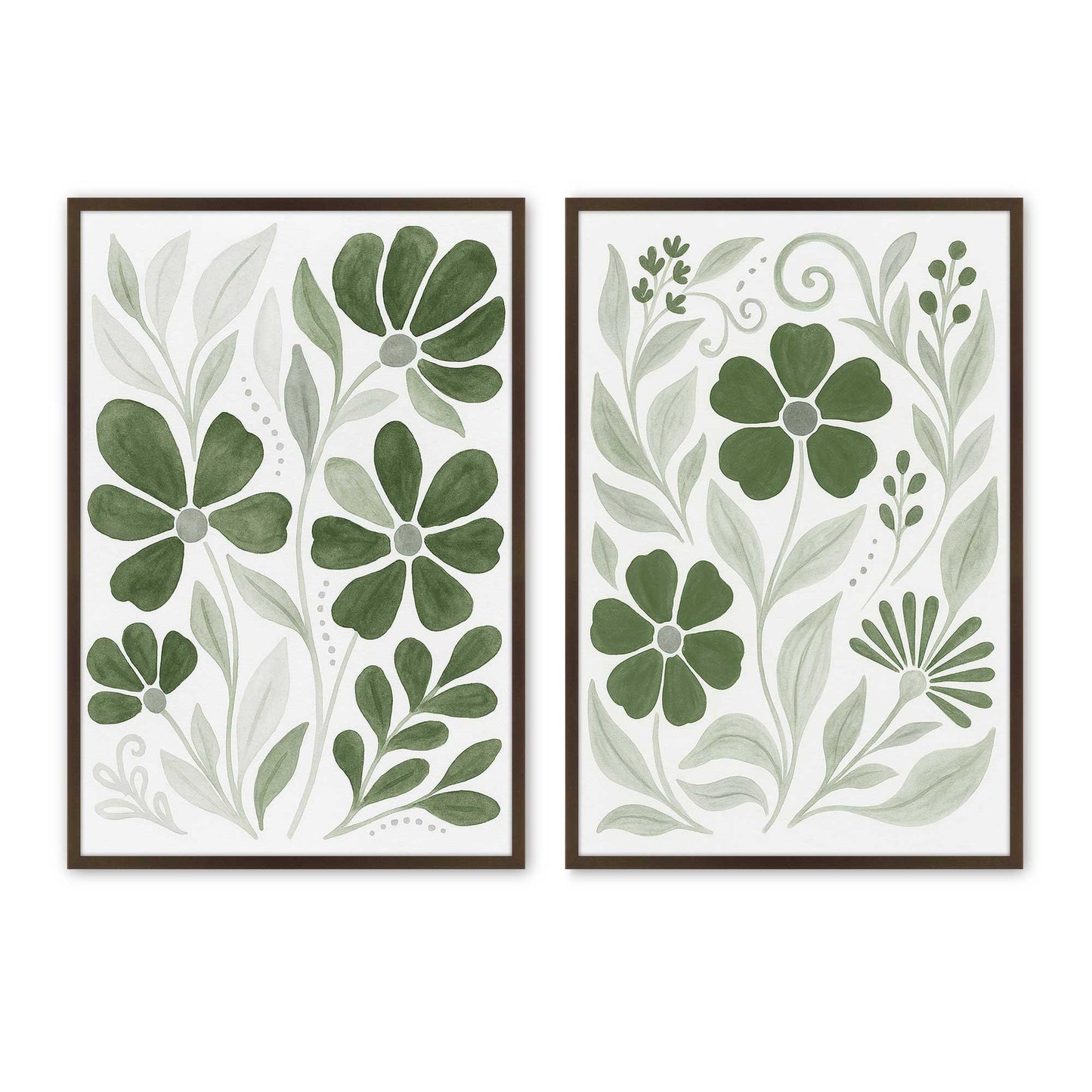 [Color:Belvinder Brown], Picture of art in a Belvinder Brown frame