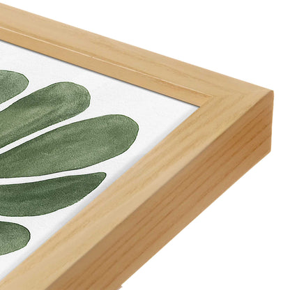 [Color:American Maple], Picture of art in a American Maple frame of the corner