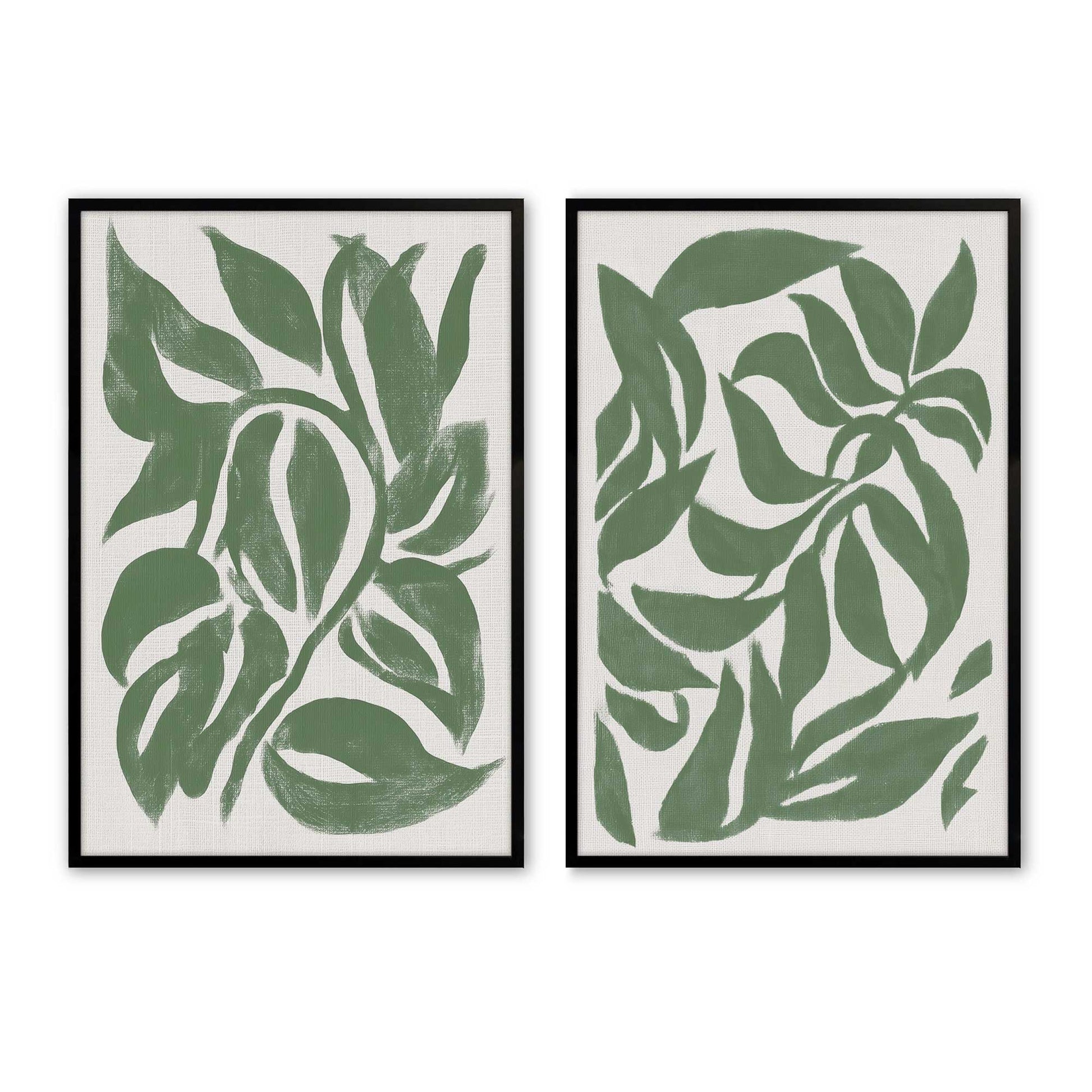 [Color:Satin Black], Picture of art in a Satin Black frame