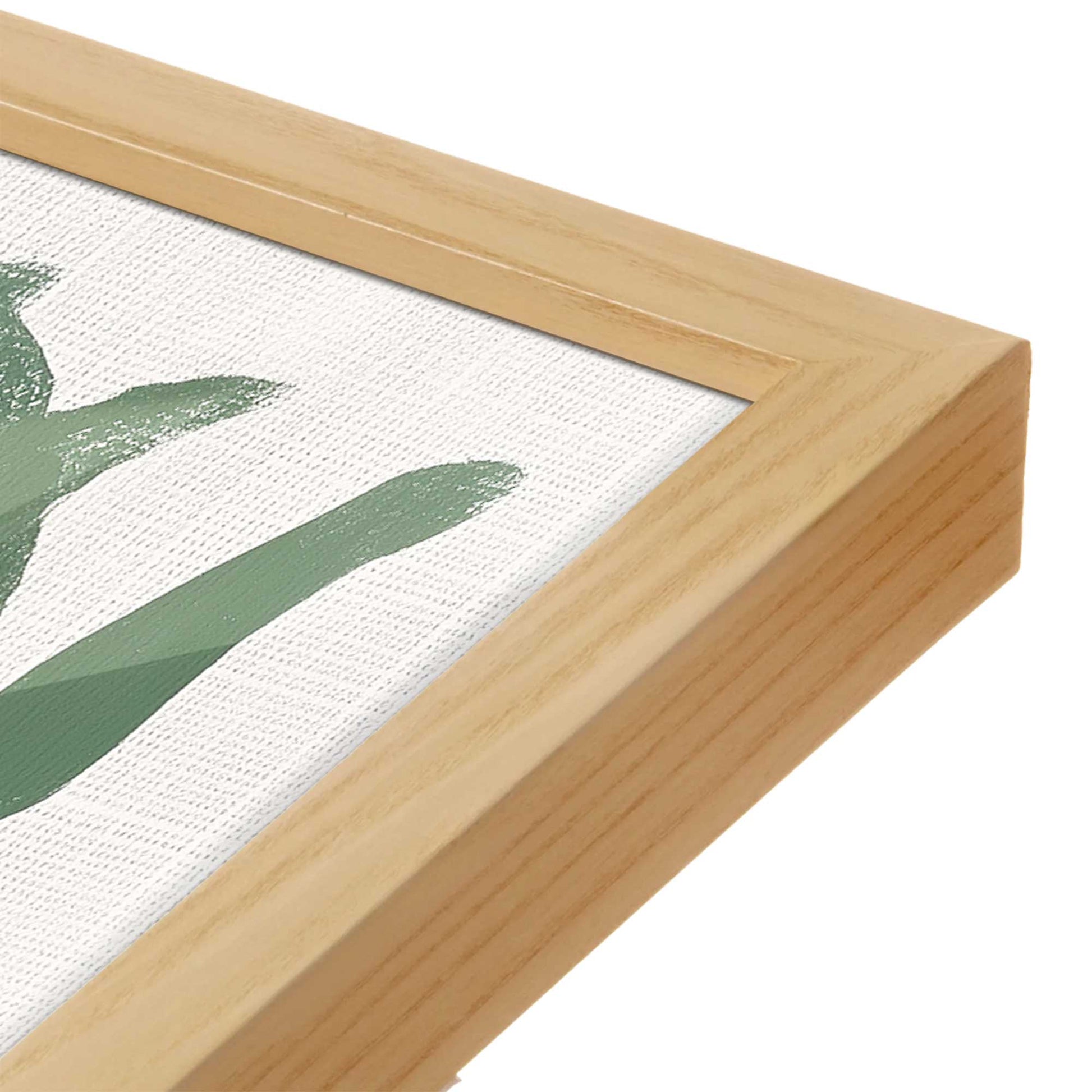 [Color:American Maple], Picture of art in a American Maple frame of the corner