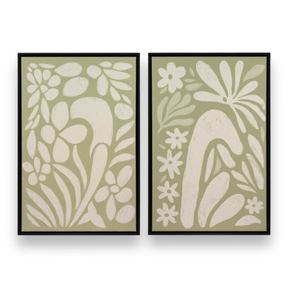 [Color:Satin Black], Picture of art in a Satin Black frame