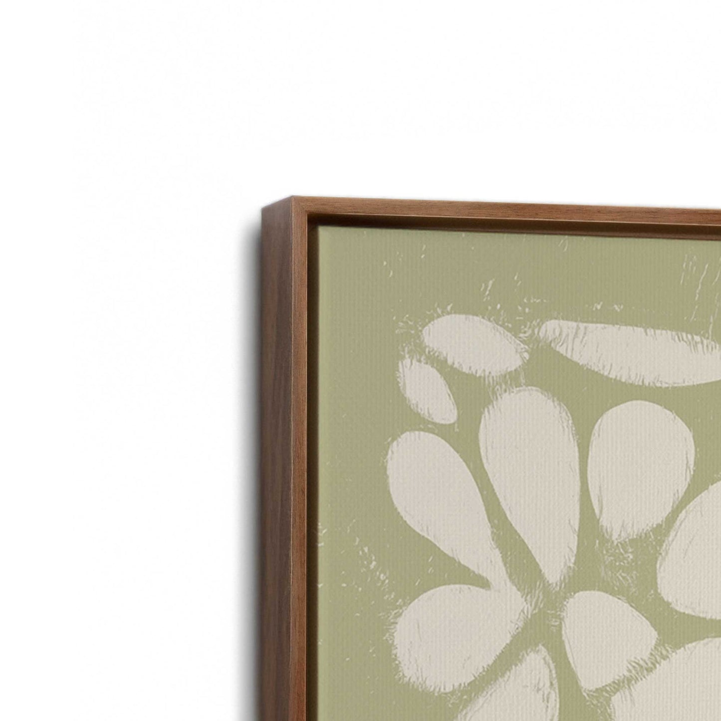 [Color:Walnut], Picture of the corner of the art