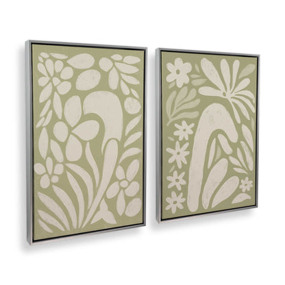 [Color:Polished Chrome], Picture of art in a Polished Chrome frame at an angle