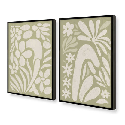 [Color:Satin Black], Picture of art in a Satin Black frame at an angle