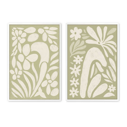 [Color:Opaque White], Picture of art in a Opaque White frame