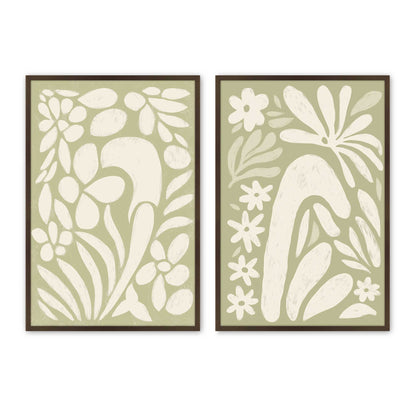[Color:Belvinder Brown], Picture of art in a Belvinder Brown frame