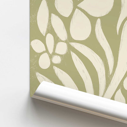 [color:Rolled Print], Picture of close up of art