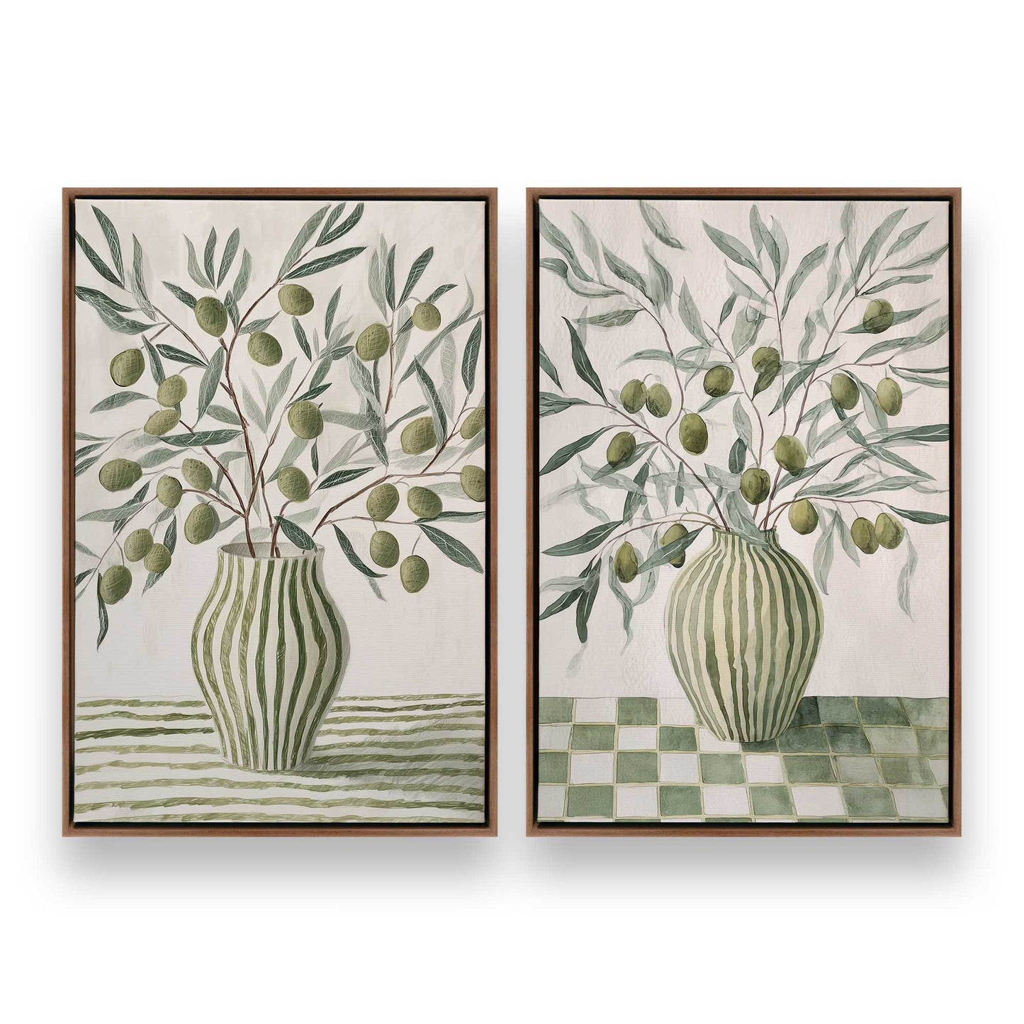 [Color:Walnut], Picture of art in a Walnut frame