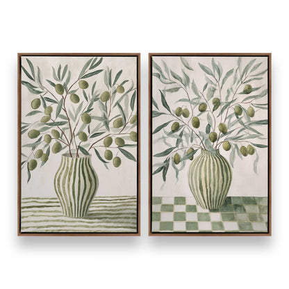 [Color:Walnut], Picture of art in a Walnut frame