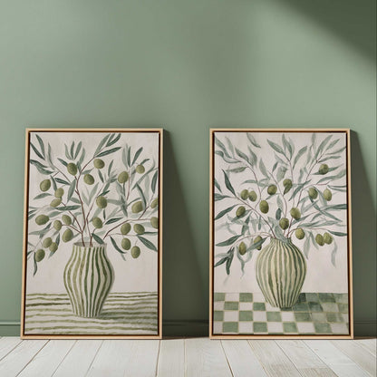 [Color:Opaque White], Picture of art in a White frame