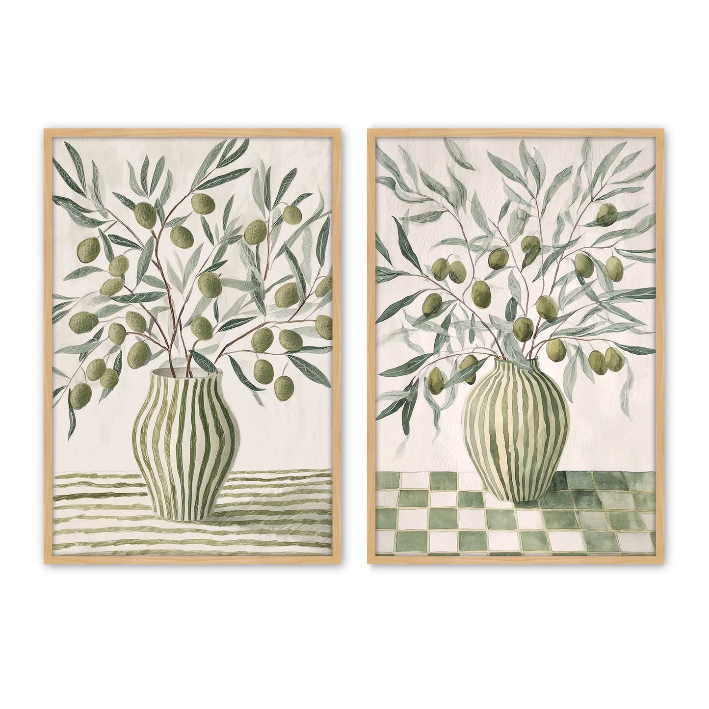 [Color:American Maple], Picture of art in a American Maple frame