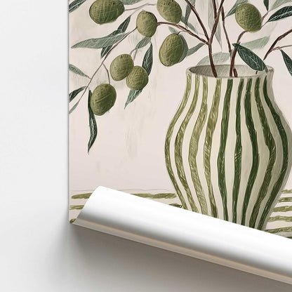 [color:Rolled Print], Picture of close up of art