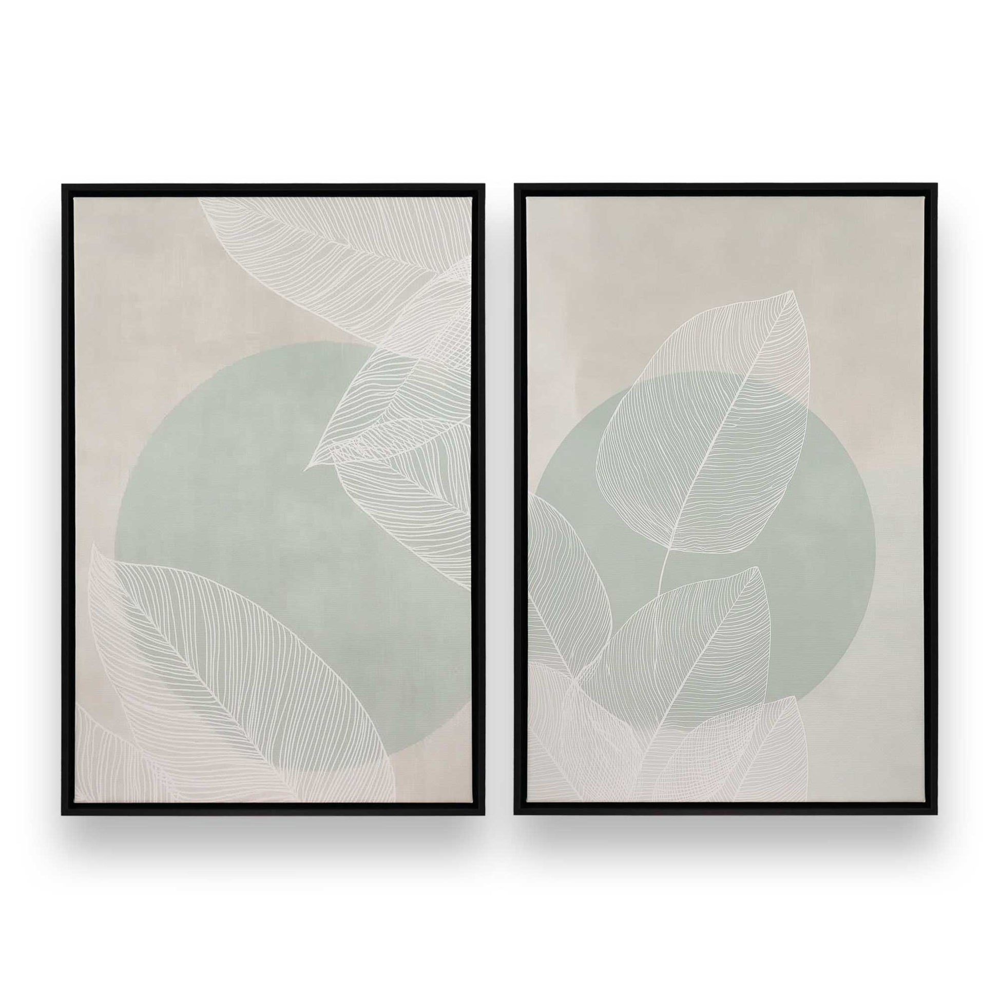 [Color:Satin Black], Picture of art in a Satin Black frame