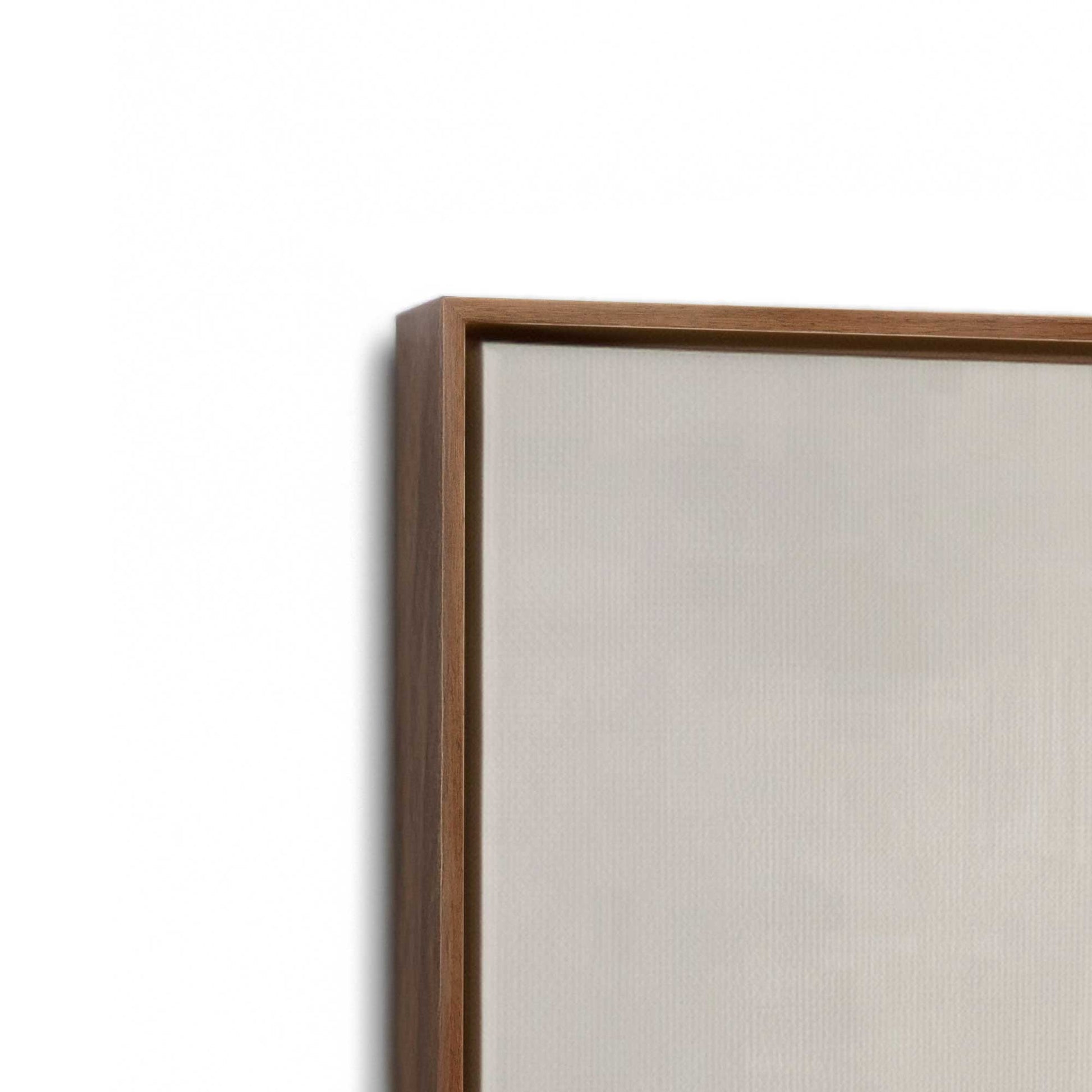 [Color:Walnut], Picture of the corner of the art