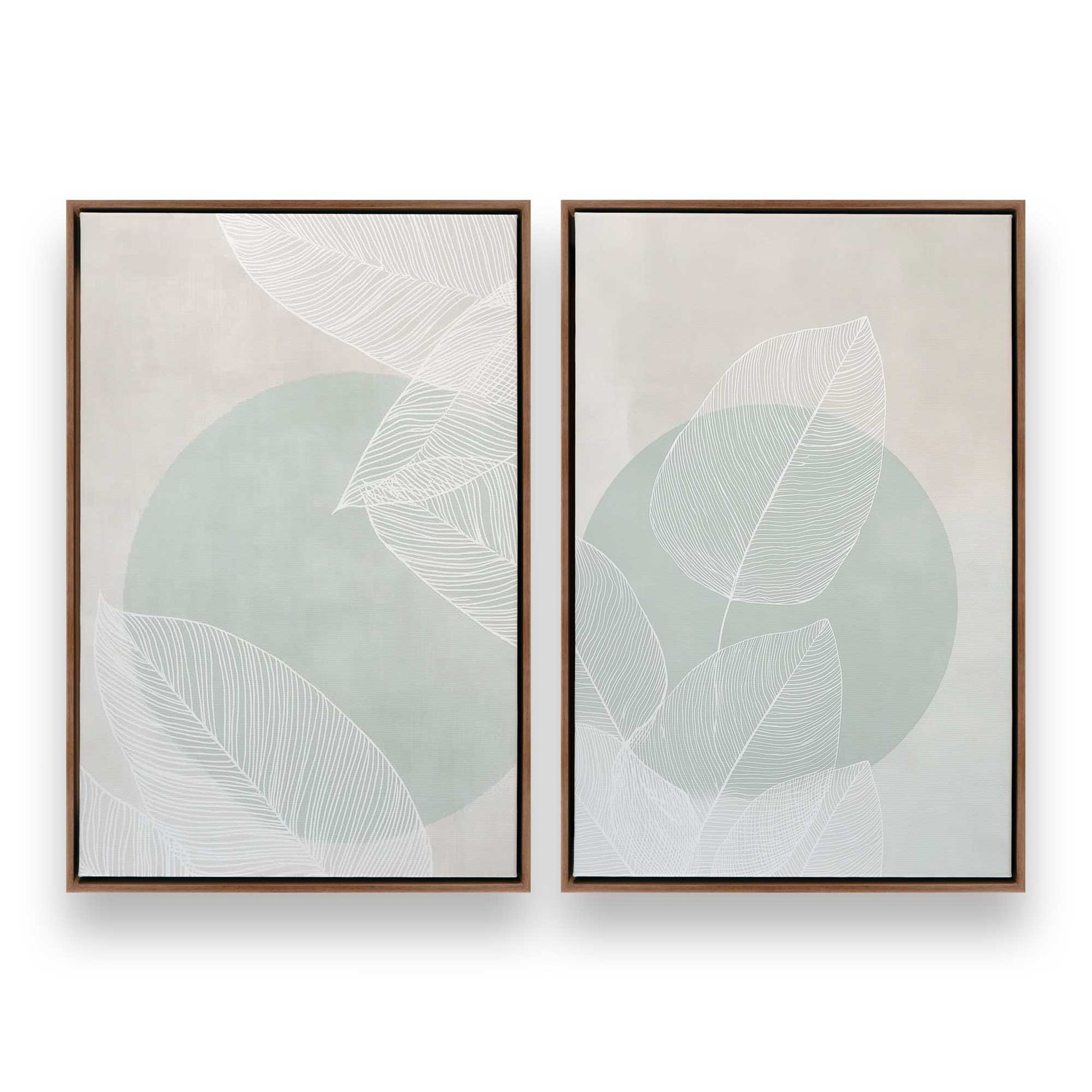 [Color:Walnut], Picture of art in a Walnut frame