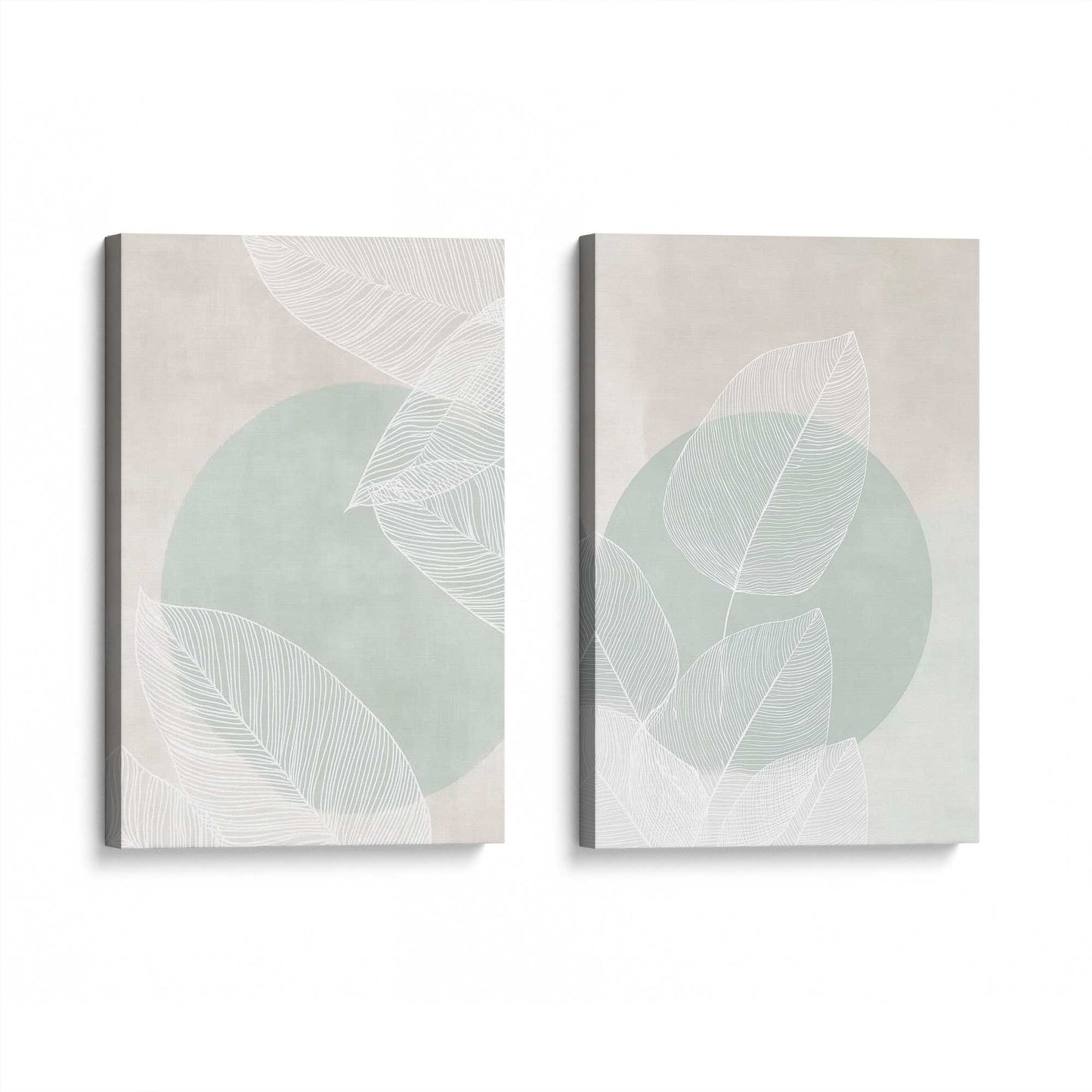 [Color:Stretched Canvas], Picture of art at an angle