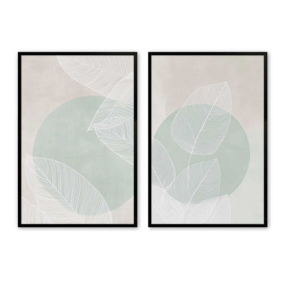 [Color:Satin Black], Picture of art in a Satin Black frame