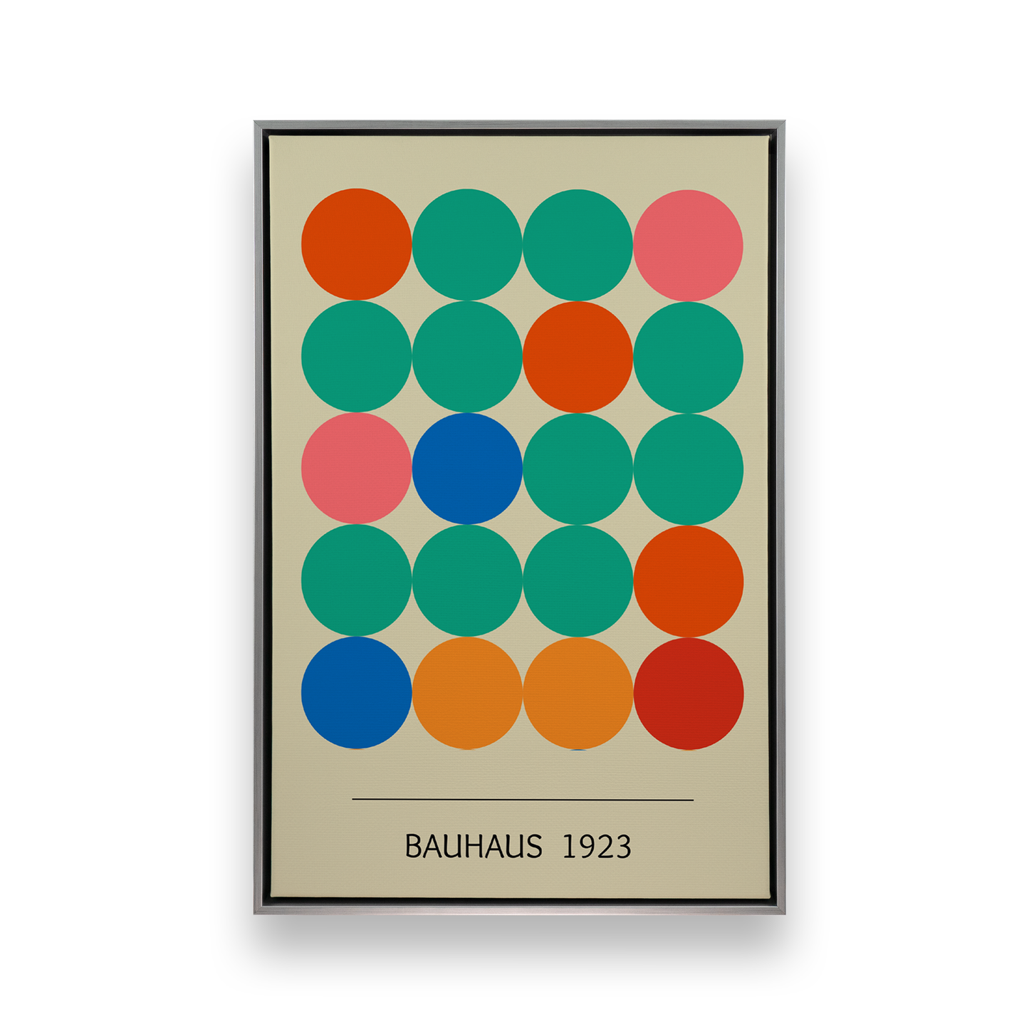 [color:Polished Chrome], Picture of art in a Polished Chrome frame