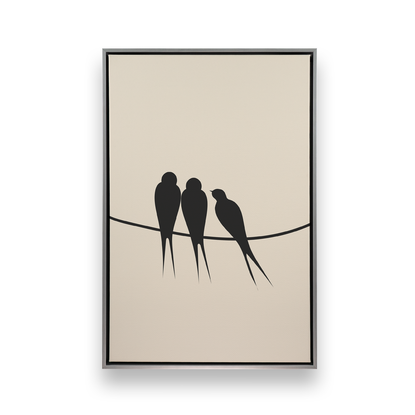 [color:Polished Chrome], Picture of art in a Polished Chrome frame