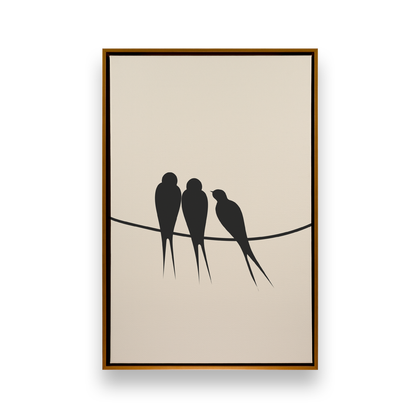 [color:Polished Gold], Picture of art in a Polished Gold frame