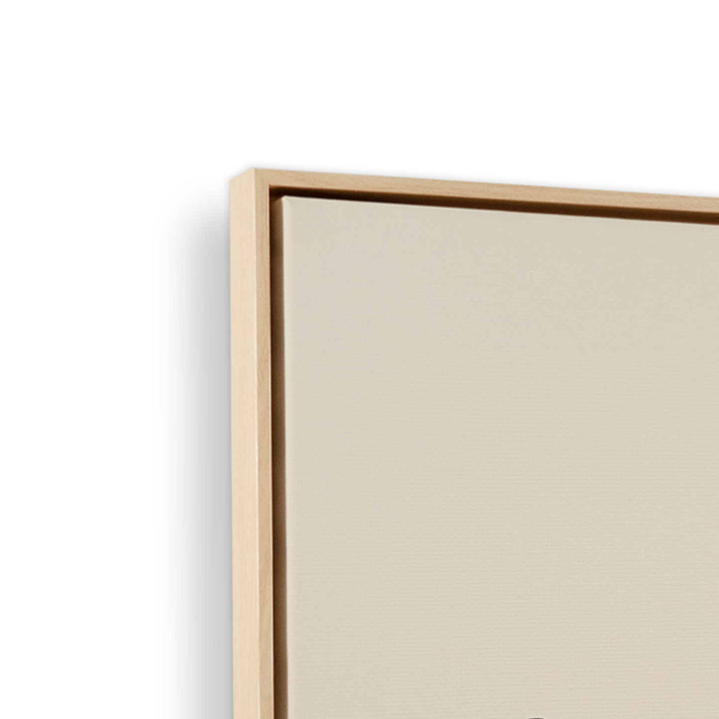 [color:American Maple], Picture of the corner of the American Maple frame