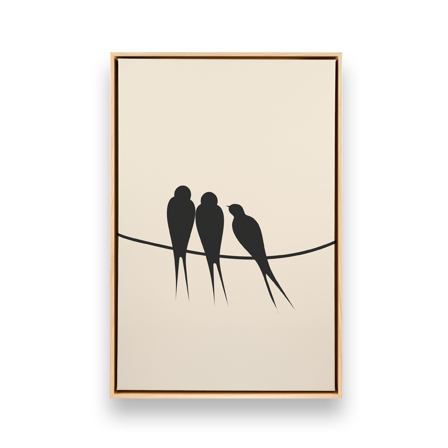 [color:American Maple], Picture of art in a American Maple frame