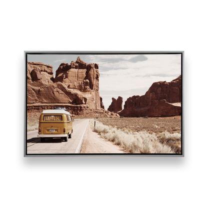 [color:Polished Chrome], Picture of art in a black frame