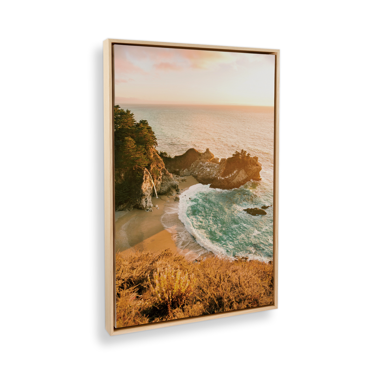 [color:American Maple], Picture of art at an angle