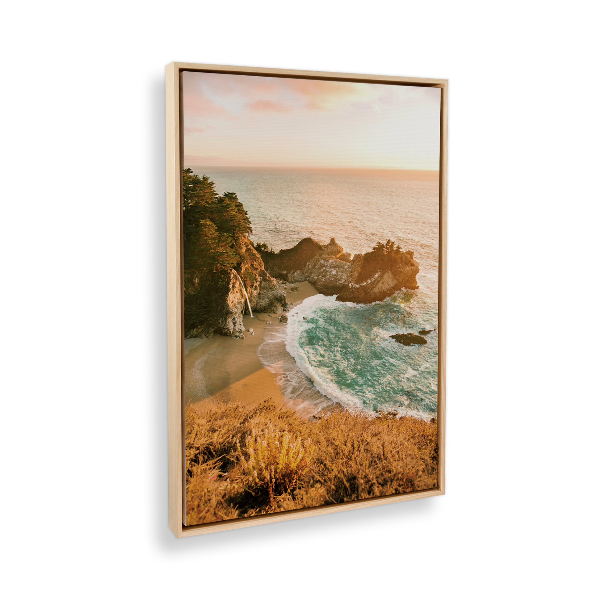 [color:American Maple], Picture of art at an angle