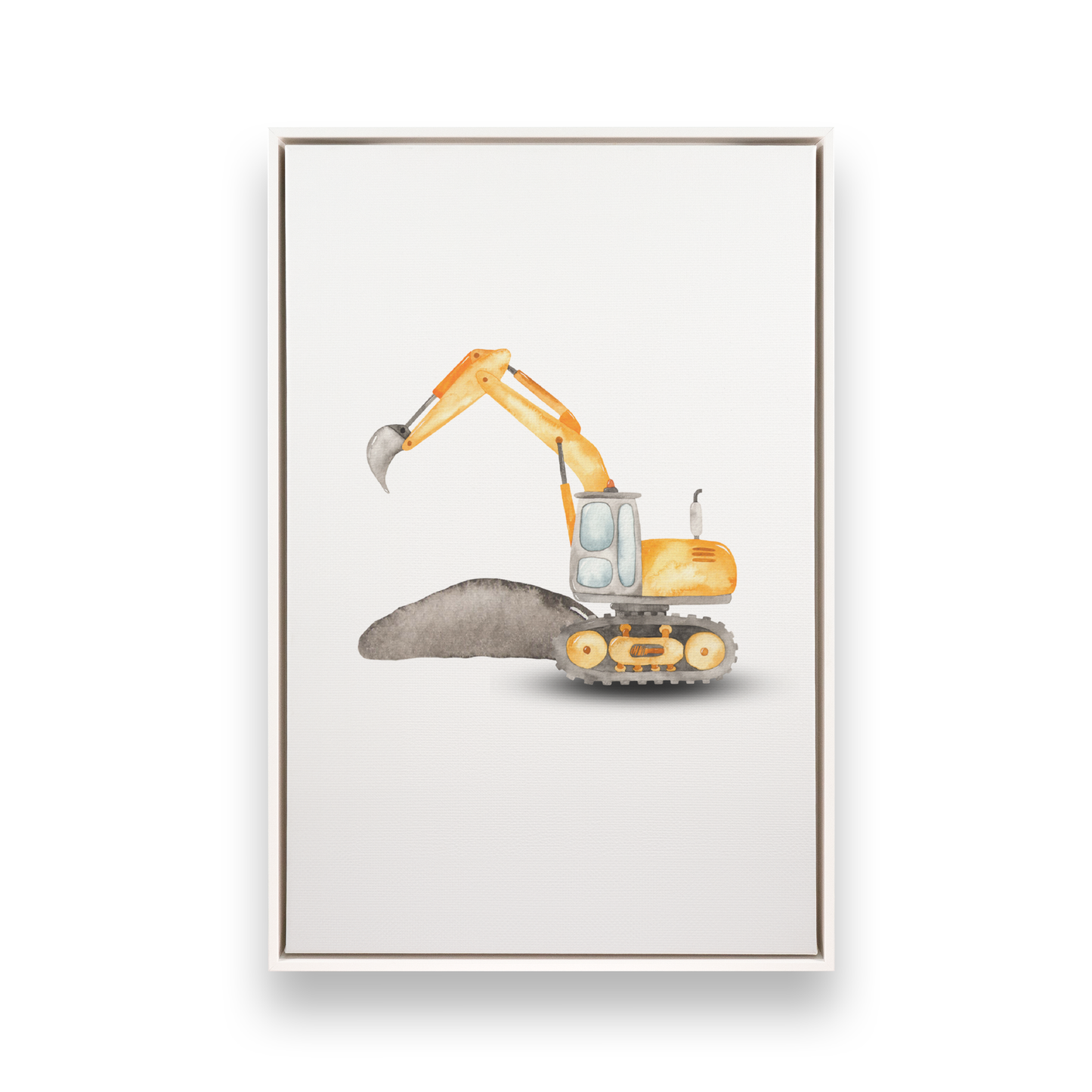 [color:Opaque White], Picture of art in a black frame