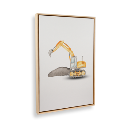[color:American Maple], Picture of art in a black frame at angle