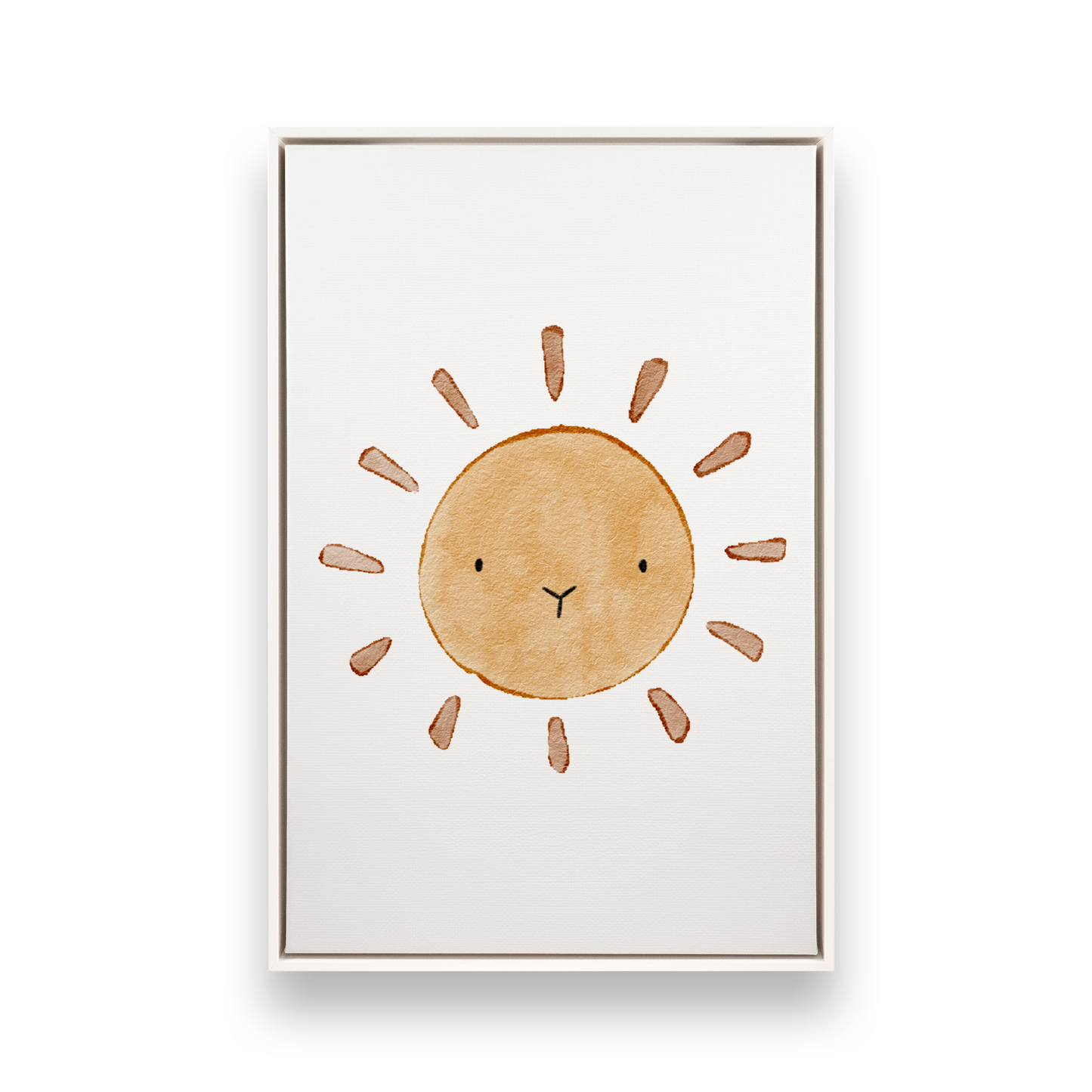 [color:Opaque White], Picture of art in a black frame
