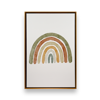 [color:Polished Gold], Picture of art in a black frame