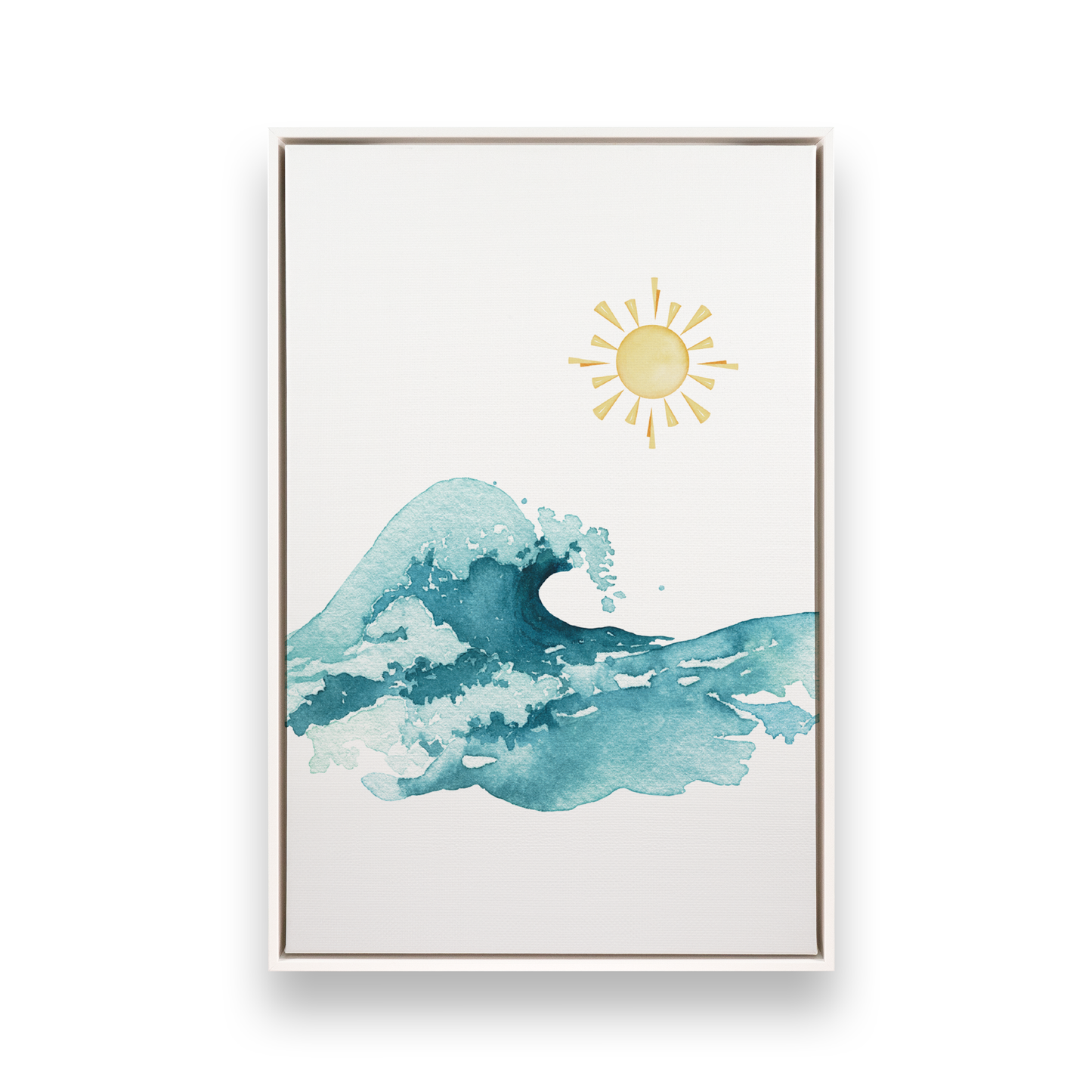 [color:Opaque White], Picture of art in a black frame