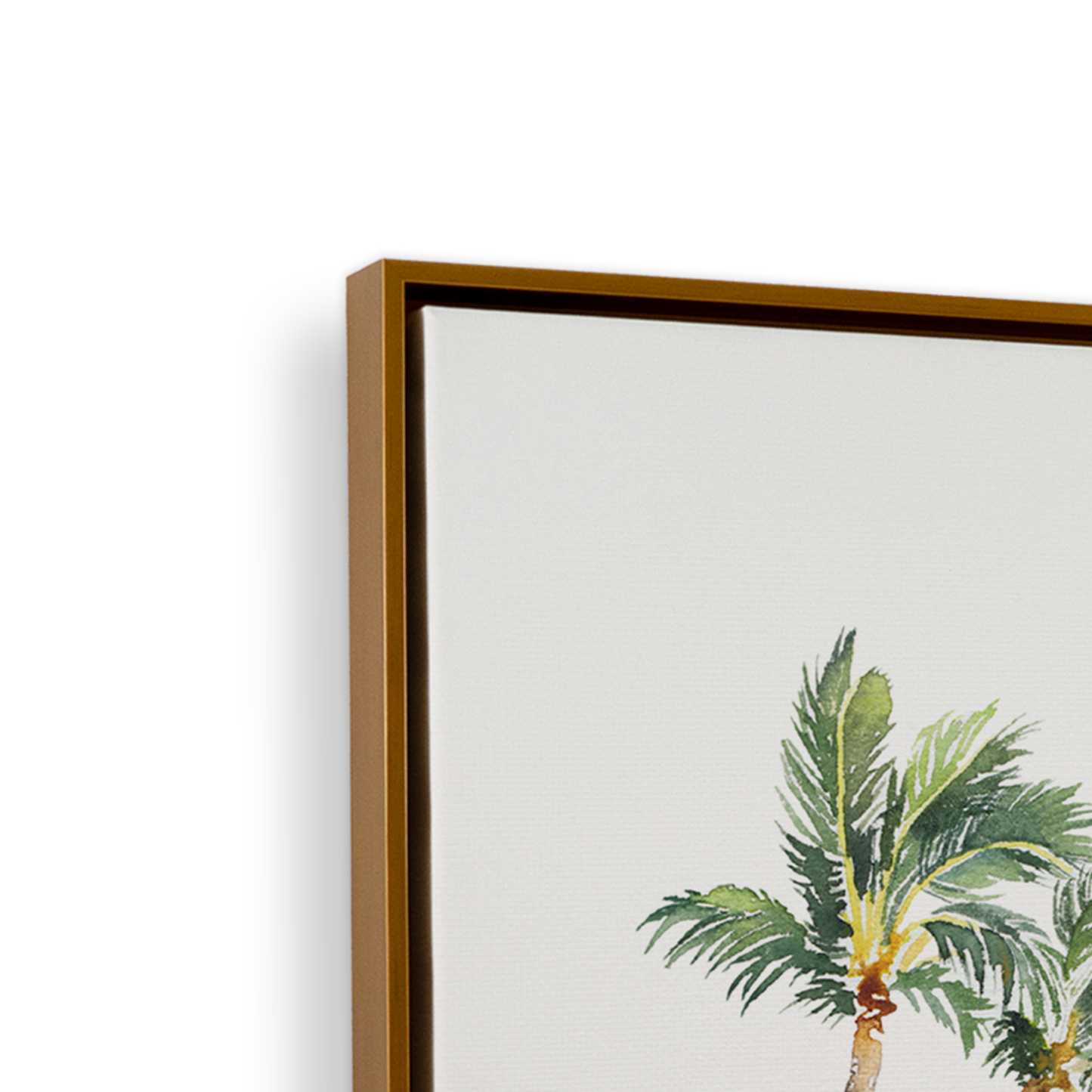 [color:Polished Gold], Frame corner detail
