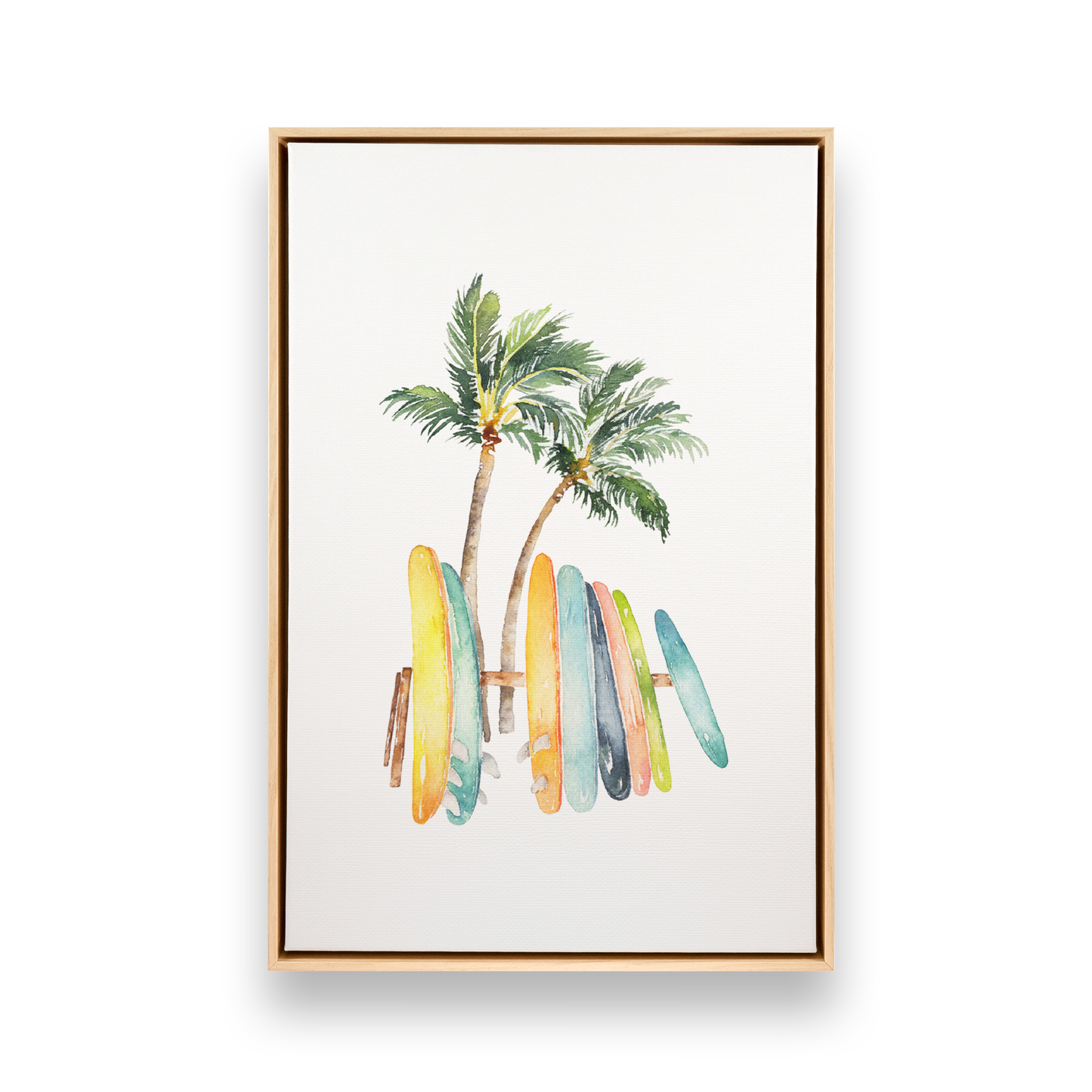 [color:American Maple], Picture of art in a black frame