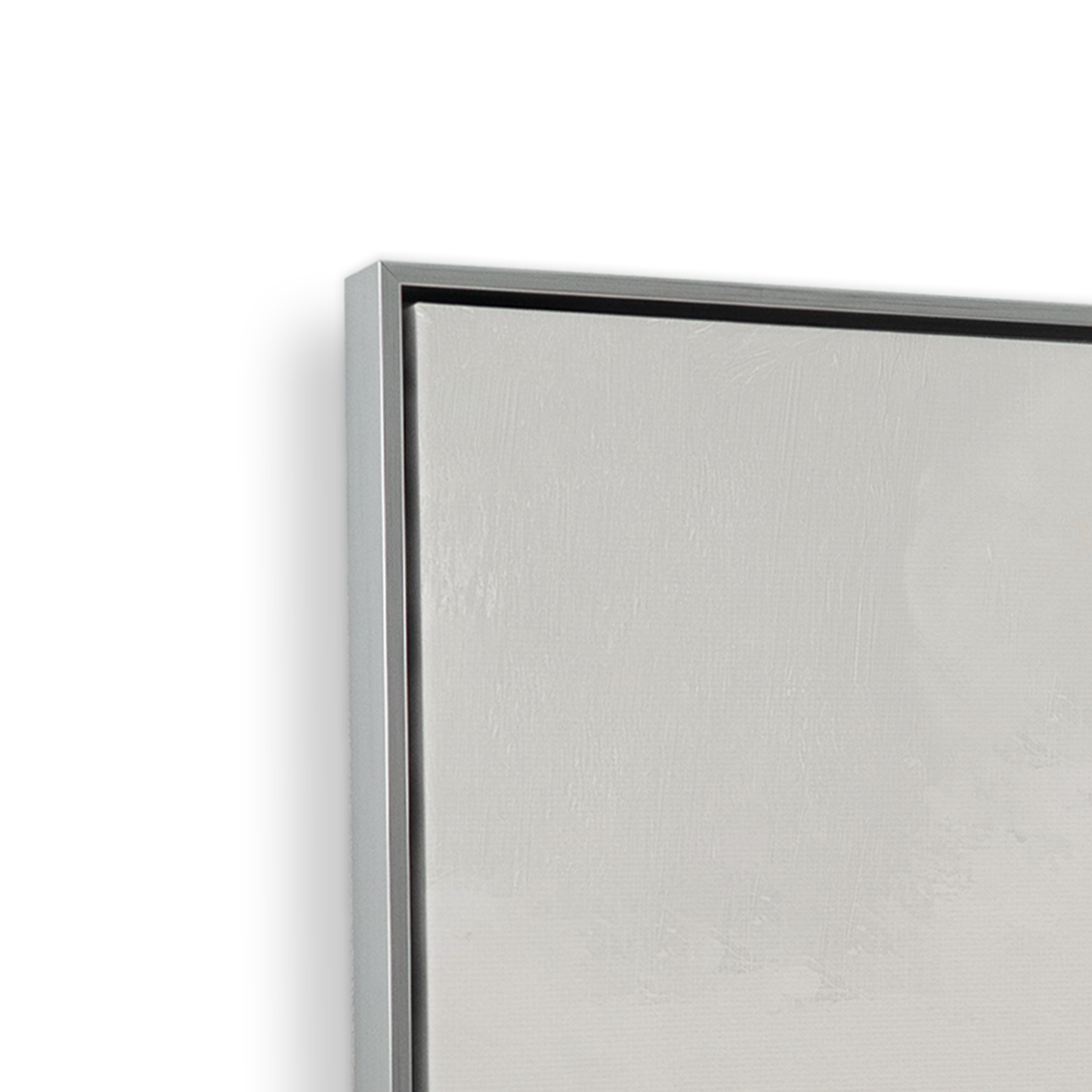 [color:Opaque White], Picture of art on Canvas Side