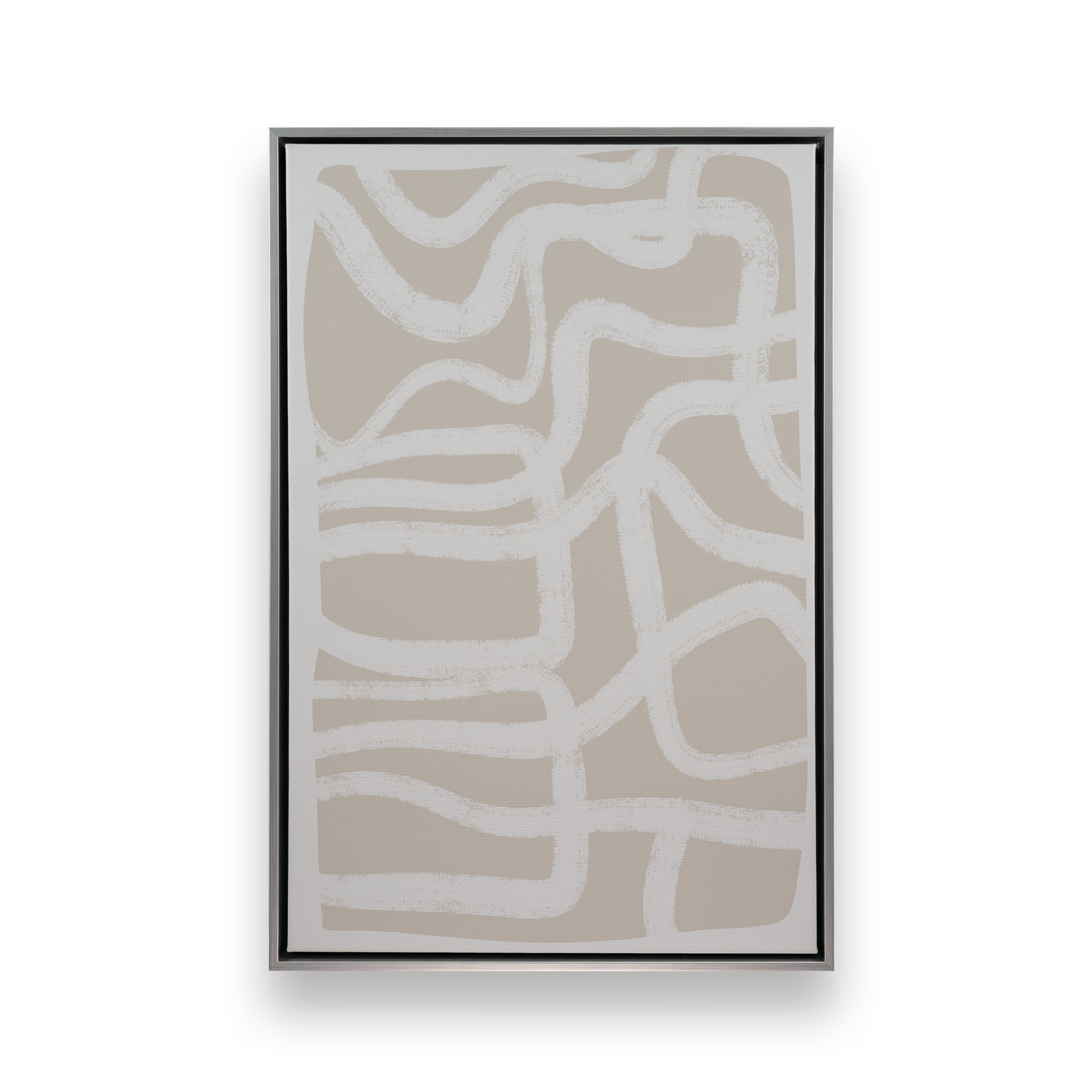 [color:Polished Chrome], Picture of the corner of the canvas