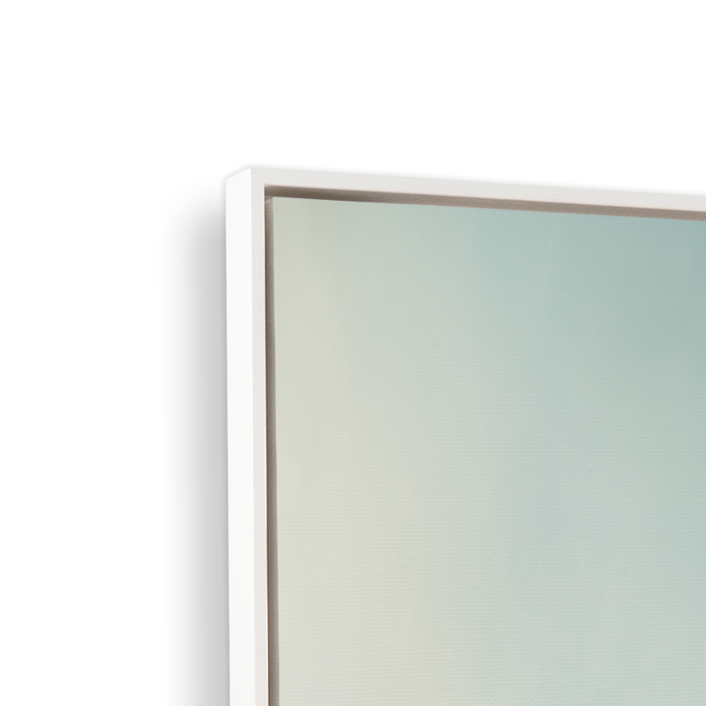 [color:Satin White], Picture of corner of frame