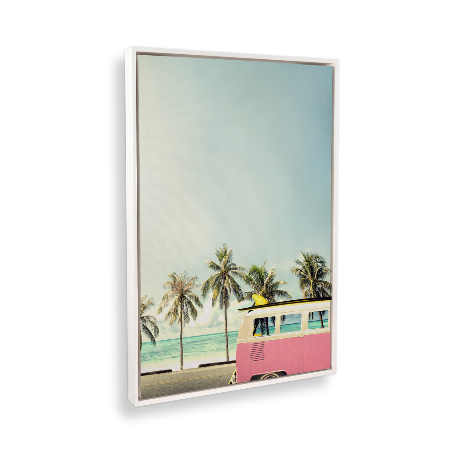 [color:Satin White], Picture of art at an angle
