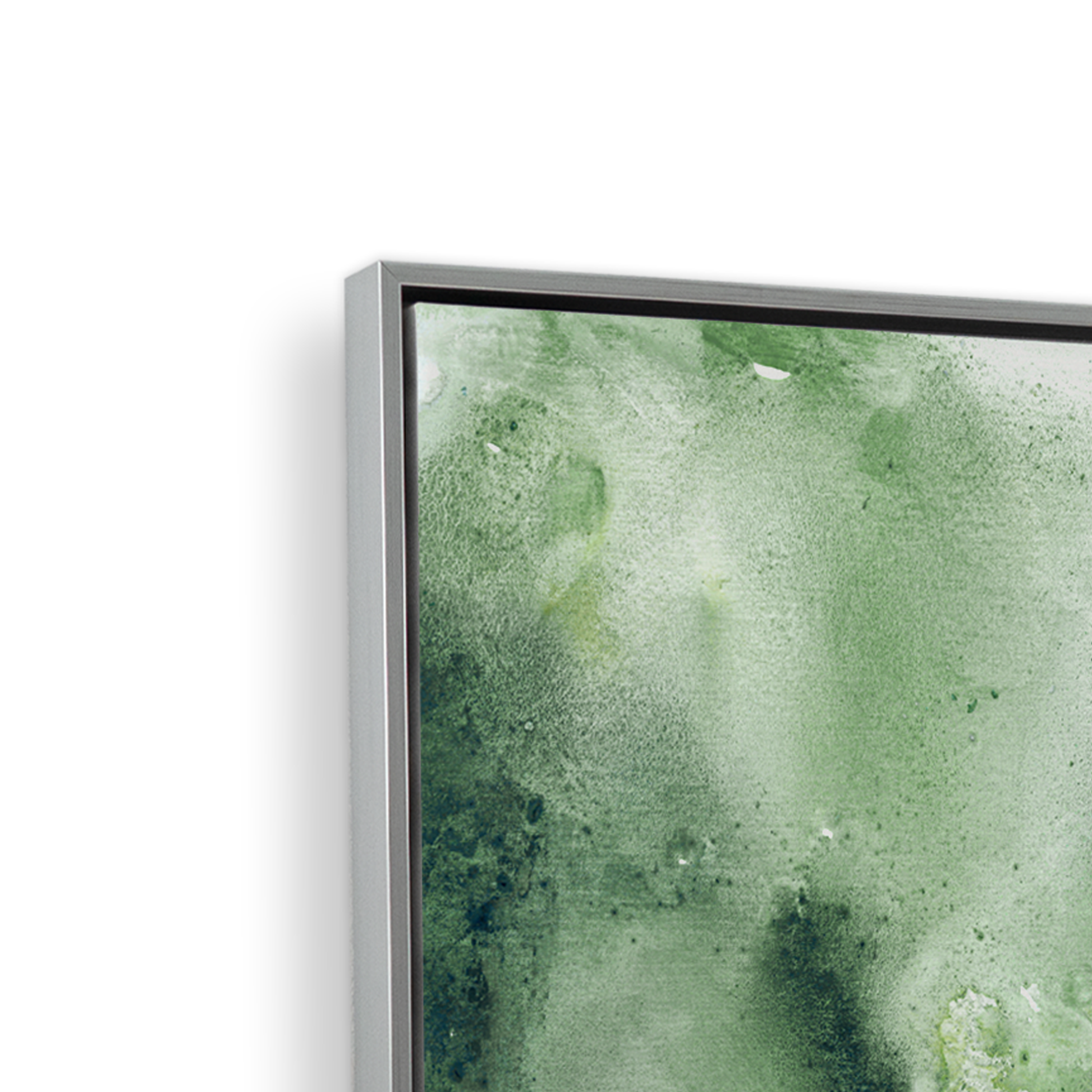 [color:Polished Chrome], Picture of corner of frame