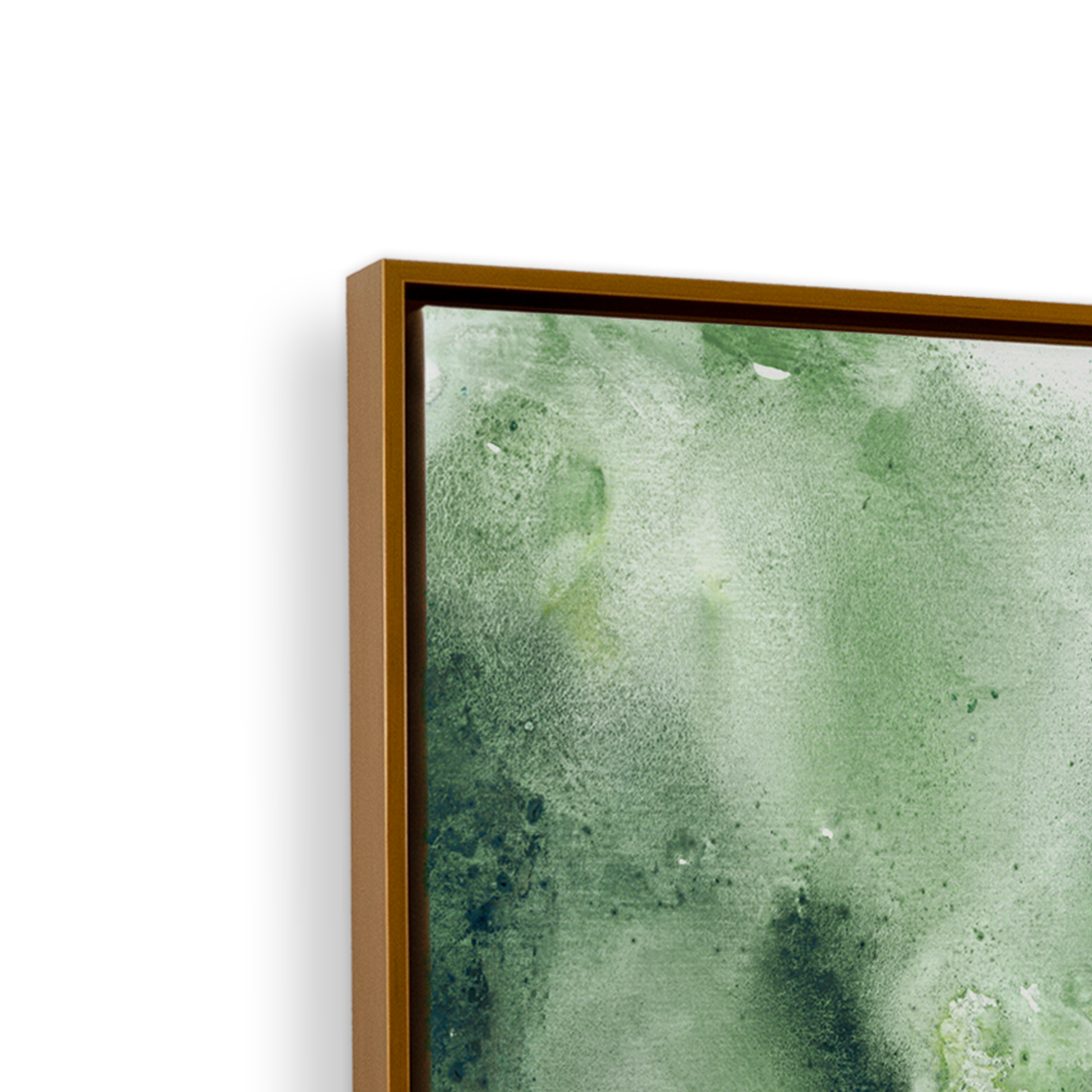 [color:Polished Gold], Picture of corner of frame