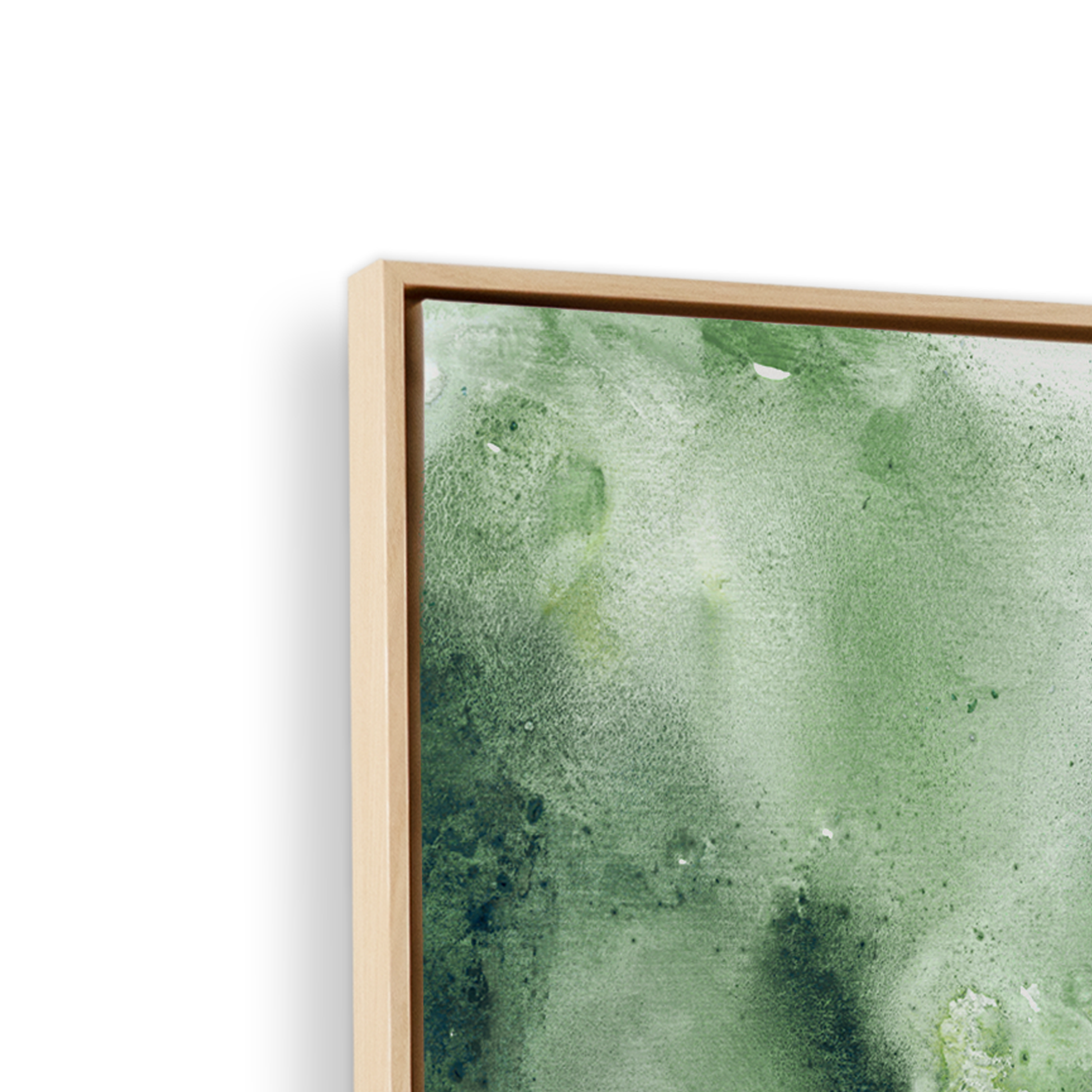 [color:American Maple], Picture of corner of frame