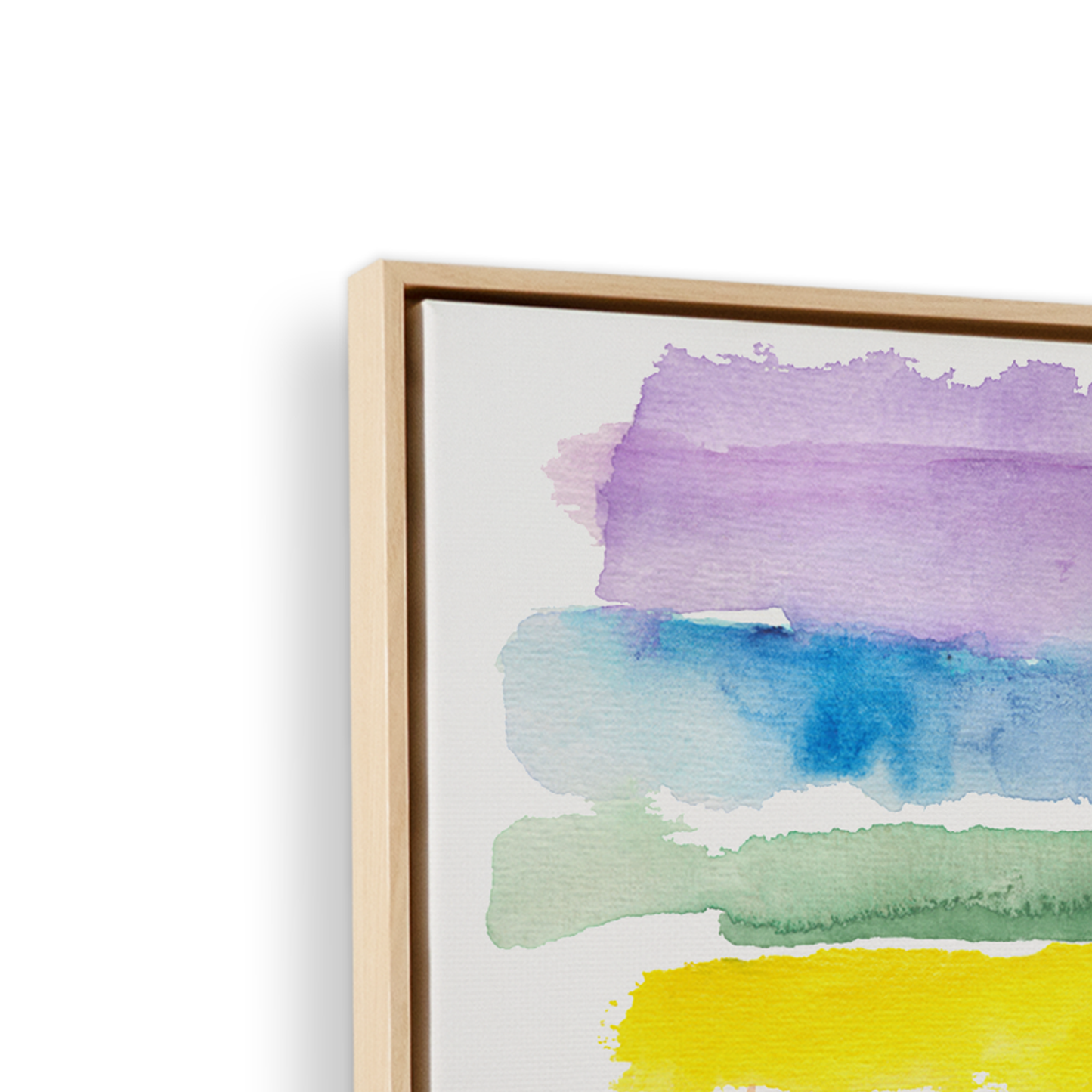 [color:American Maple], Picture of corner of frame