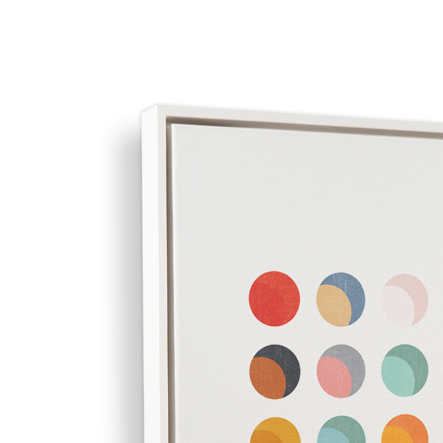 [color:Opaque White], Corner of the picture frame