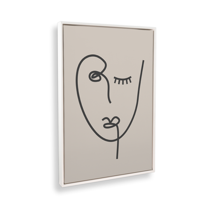 [color:Opaque White], Side view showing the frame detail