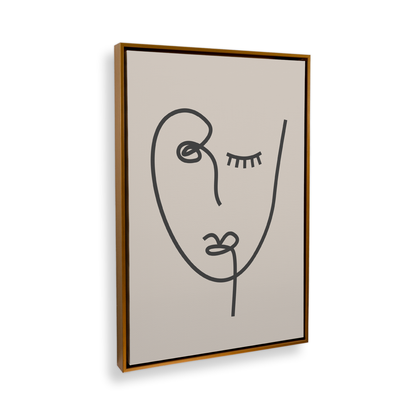 [color:Polished Gold], Side view showing the frame detail
