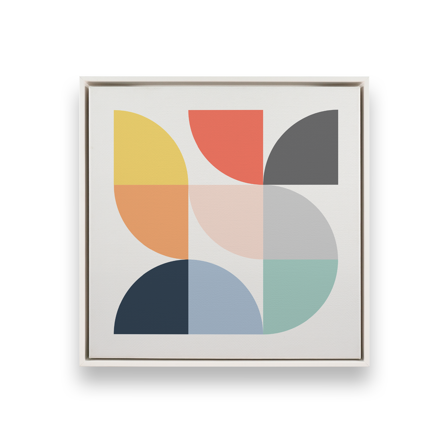 [color:Opaque White], Picture of art in a black frame